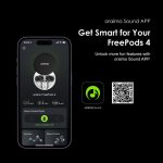 Oraimo FreePods 4 Active Noise Cancellation Easy Control APP Wireless Stereo Earbuds
