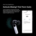 Oraimo FreePods 4 Active Noise Cancellation Easy Control APP Wireless Stereo Earbuds