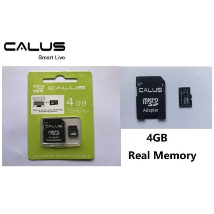 CALUS 4 GB MicroSDHC Memory Cards