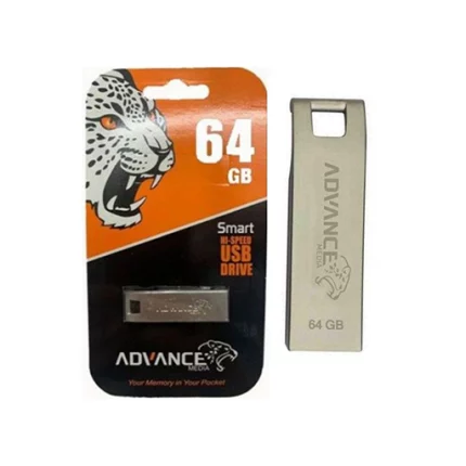 Advance USB Flash Drive 64 GB // Disk 64GB For Woofer, Laptop, Home Theater, Smart TV