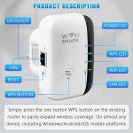 Wifi Repeater Wifi Extender 300Mbps Networking