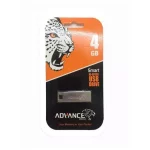 Advance 4GB Flash Disk -Silver+Free OTG Cable Type C